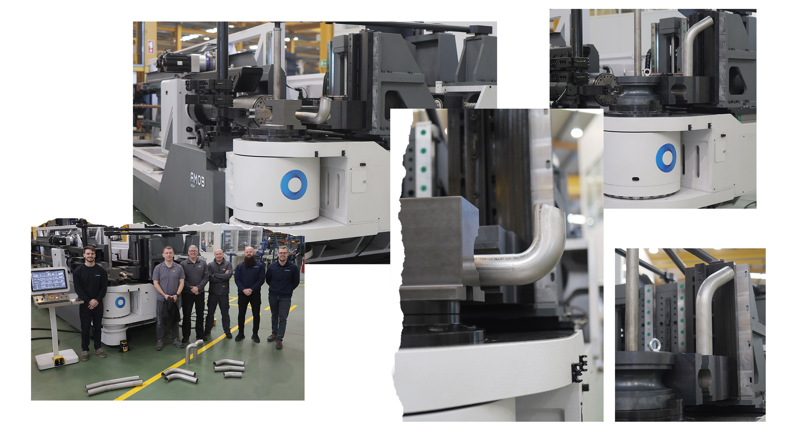 Welcome to AMOB Group | Tube Bending Machines, End Forming.. - Sigma expands production capacity with the acquisition of a 100% electric tube bending machine – the eMOB 150 from AMOB